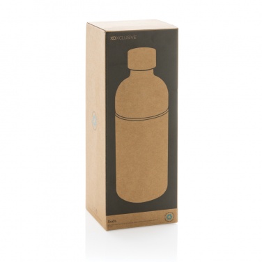 Logo trade business gift photo of: Soda RCS certified re-steel carbonated drinking bottle