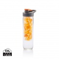 Water bottle with infuser, orange