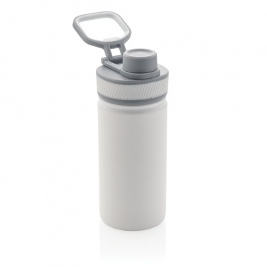 Logo trade promotional giveaway photo of: Vacuum stainless steel bottle with sports lid 550ml