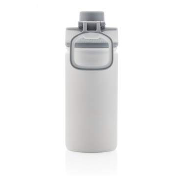 Logo trade promotional gifts picture of: Vacuum stainless steel bottle with sports lid 550ml