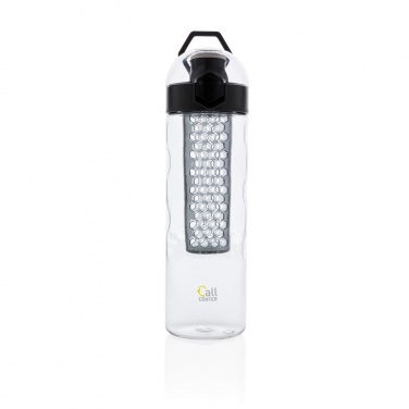 Logotrade promotional giveaway image of: Honeycomb lockable leak proof infuser bottle