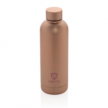 Logo trade promotional item photo of: Impact stainless steel double wall vacuum bottle