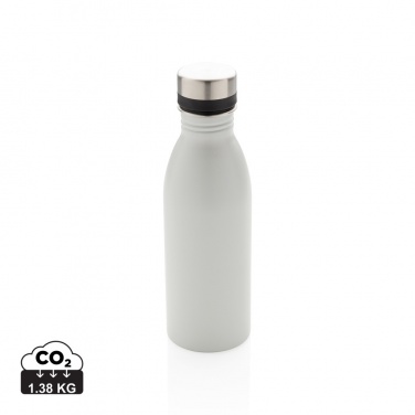 Logo trade advertising product photo of: Deluxe stainless steel water bottle