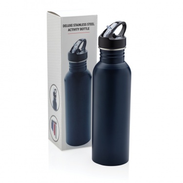 Logo trade advertising products picture of: Deluxe stainless steel activity bottle