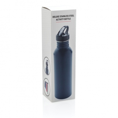 Logotrade promotional giveaway image of: Deluxe stainless steel activity bottle