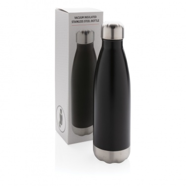 Logo trade promotional gifts image of: Vacuum insulated stainless steel bottle