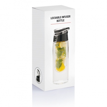 Logo trade advertising product photo of: Lockable infuser bottle