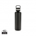 Vacuum insulated leak proof standard mouth bottle, black