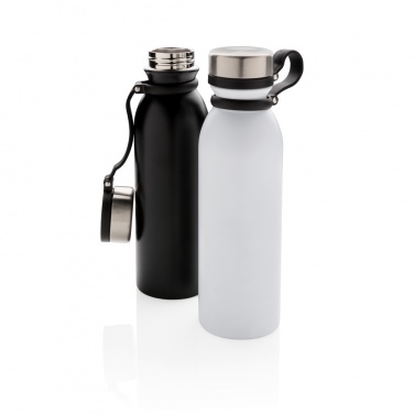 Logo trade promotional giveaways picture of: Copper vacuum insulated bottle with carry loop