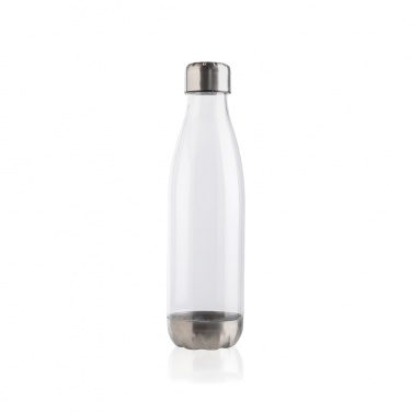 Logo trade promotional merchandise image of: Leakproof water bottle with stainless steel lid