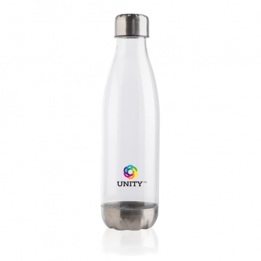 Logo trade promotional gifts image of: Leakproof water bottle with stainless steel lid