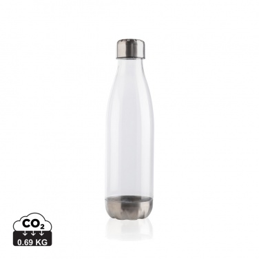 Logo trade promotional giveaways image of: Leakproof water bottle with stainless steel lid