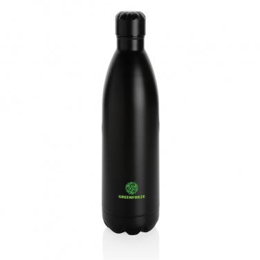 Logotrade corporate gift picture of: Solid colour vacuum stainless steel bottle 1L