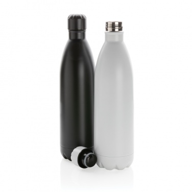 Logotrade promotional gift picture of: Solid colour vacuum stainless steel bottle 1L