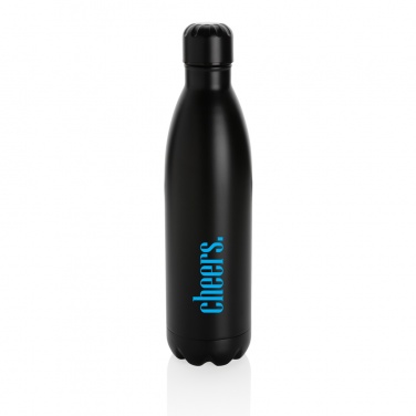 Logo trade promotional items image of: Solid colour vacuum stainless steel bottle 750ml