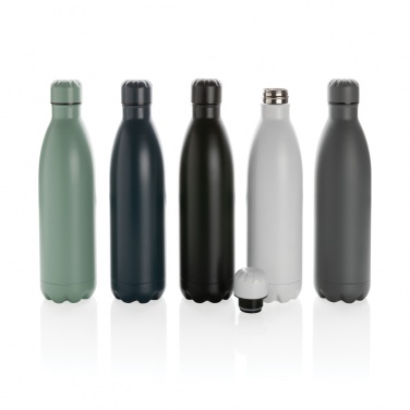 Logo trade promotional giveaways picture of: Solid colour vacuum stainless steel bottle 750ml