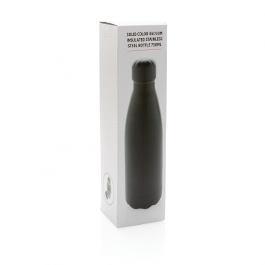 Logotrade promotional giveaway picture of: Solid colour vacuum stainless steel bottle 750ml