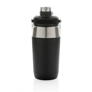 Logo trade promotional gifts image of: Vacuum stainless steel dual function lid bottle 500ml