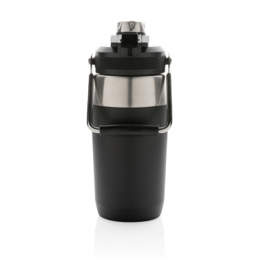 Logotrade promotional giveaway image of: Vacuum stainless steel dual function lid bottle 500ml