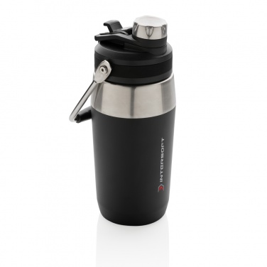 Logo trade promotional products image of: Vacuum stainless steel dual function lid bottle 500ml