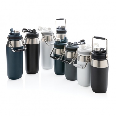 Logo trade promotional gifts picture of: Vacuum stainless steel dual function lid bottle 500ml