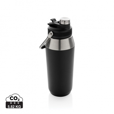 Logotrade promotional item picture of: Vacuum stainless steel dual function lid bottle 1L