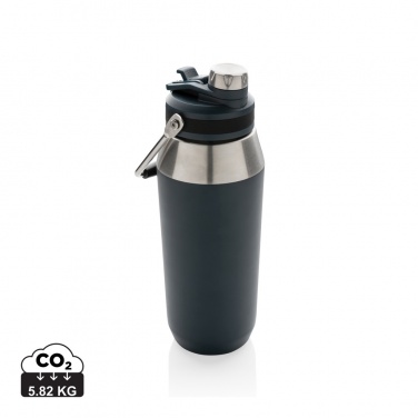 Logotrade promotional gift image of: Vacuum stainless steel dual function lid bottle 1L