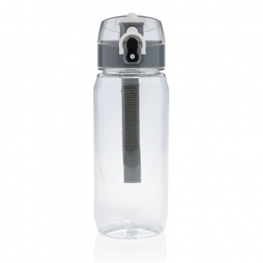 Logo trade promotional giveaway photo of: Yide RCS Recycled PET leakproof lockable waterbottle 600ml