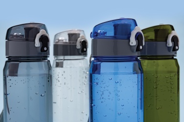 Logo trade advertising products picture of: Yide RCS Recycled PET leakproof lockable waterbottle 600ml