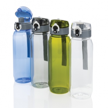 Logo trade advertising products picture of: Yide RCS Recycled PET leakproof lockable waterbottle 800ml