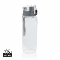 Yide RCS Recycled PET leakproof lockable waterbottle 800ml, transparent