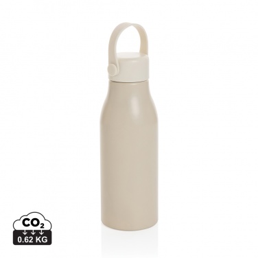 Logo trade promotional merchandise photo of: Pluto RCS Certified recycled aluminium bottle 680ml