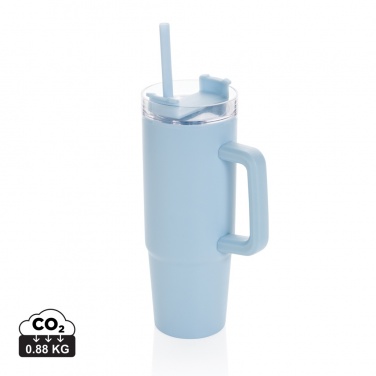 Logotrade promotional merchandise picture of: Tana RCS plastic tumbler with handle 900ml