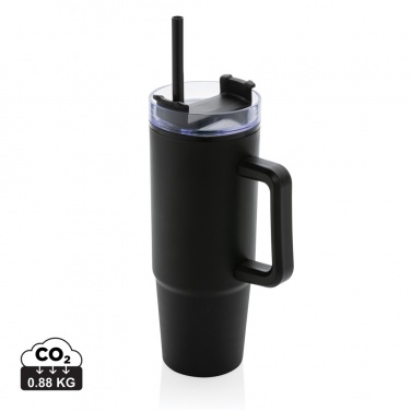 Logotrade advertising products photo of: Tana RCS plastic tumbler with handle 900ml