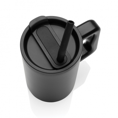 Logo trade promotional giveaways picture of: Cube RCS certified recycled steel mug 800ml