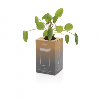 Logo trade promotional items image of: Avira Alya RCS Re-steel tumbler 300 ml