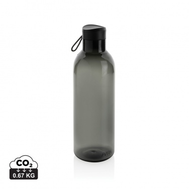 Logo trade promotional merchandise image of: Avira Atik RCS Recycled PET bottle 1L