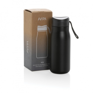 Logo trade promotional items image of: Avira Ain RCS Re-steel 150ML mini travel bottle