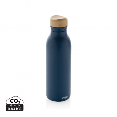 Logotrade promotional item picture of: Avira Alcor RCS Re-steel single wall water bottle 600 ML