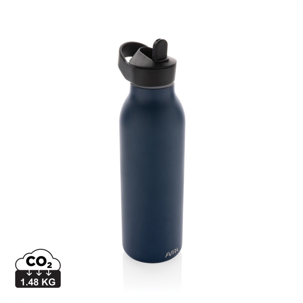 Logo trade promotional gift photo of: Avira Ara RCS Re-steel fliptop water bottle 500ml