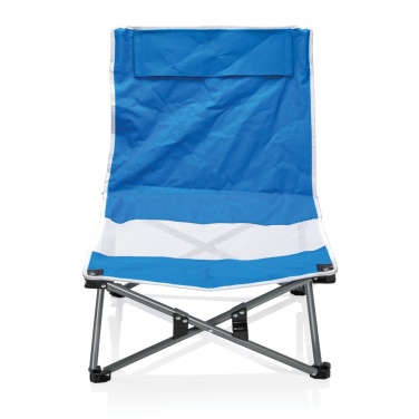 Logo trade promotional merchandise picture of: Foldable beach chair in pouch