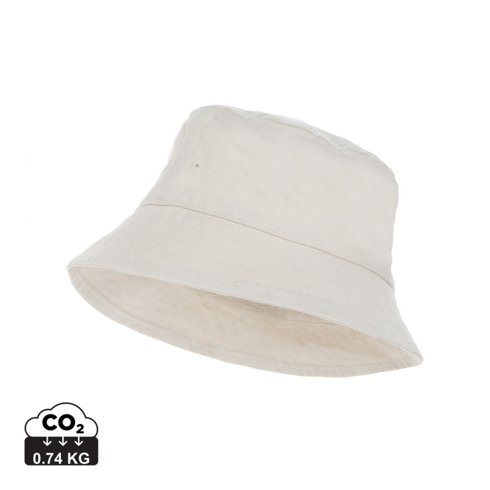 Logotrade promotional giveaways photo of: Impact Aware™ 285 gsm rcanvas one size bucket hat undyed