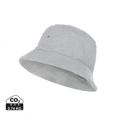 Logo trade corporate gift photo of: Impact Aware™ 285 gsm rcanvas one size bucket hat undyed