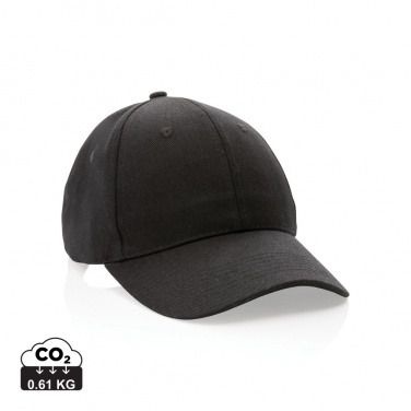 Logotrade corporate gift picture of: Impact 6 panel 280gr Recycled cotton cap with AWARE™ tracer