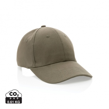 Logotrade advertising product picture of: Impact 6 panel 280gr Recycled cotton cap with AWARE™ tracer