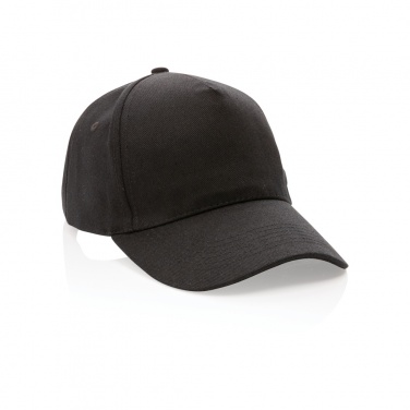 Logo trade advertising product photo of: Impact 5panel 280gr Recycled cotton cap with AWARE™ tracer