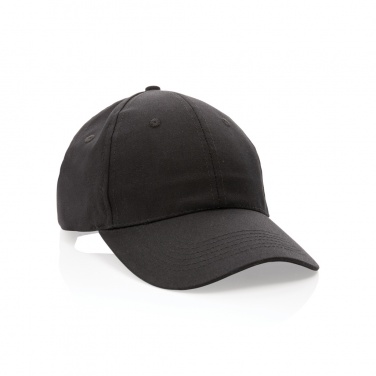 Logotrade corporate gift image of: Impact 6 panel 190gr Recycled cotton cap with AWARE™ tracer