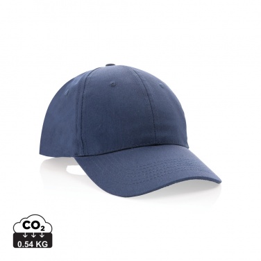 Logo trade promotional products picture of: Impact 6 panel 190gr Recycled cotton cap with AWARE™ tracer