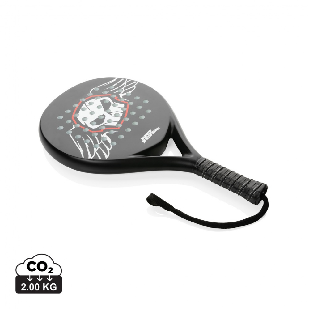 Logo trade corporate gifts picture of: No Fear Fiber Glass Padel Racket