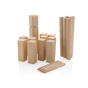 Logo trade promotional products image of: Wooden kubb set